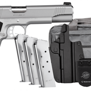 Kimber Stainless LW Silver .45 ACP 5" Barrel 7-Rounds Clu...