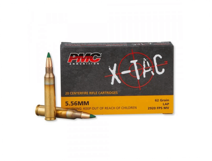 PMC Ammunition X-Tac Brass 556 Ammo 62-Grain 20-Rounds Li...