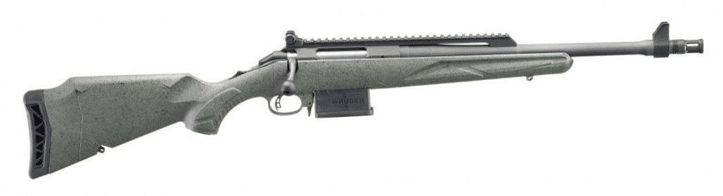 Ruger American Gen II Scout Leaf Green .308 Win 16.1" Bar...