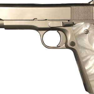 Rock Island Armory M1911-A1 GI Nickel .45 ACP 5" Barrel 8...