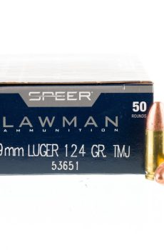 Speer Lawman Cleanfire 9mm 124gr Training Ammo - Polymer 80 Gun shop