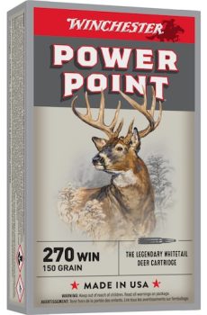 Winchester Power Point 270 Winchester Ammo 150 Grain Jacketed Soft Point 200rounds - Best Price for sale