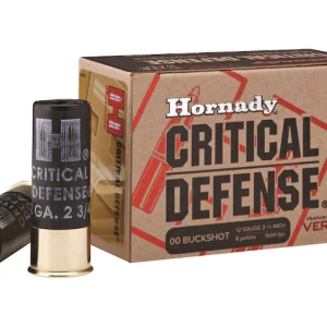 Buy Hornady Critical Defense 12 Gauge Buckshot Ammo 2-3/4″ for sale