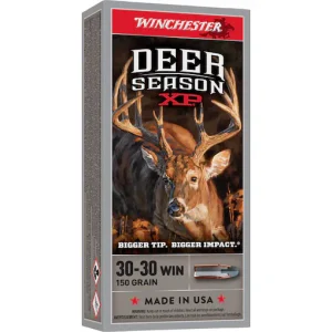 Order Winchester Deer Season XP 30-30 Winchester Ammo 150 Grain Winchester Extreme Point Polymer Tip 200rounds15 Online for sale