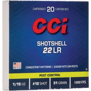 Real CCI Shotshell 22LR Ammo 31 Grain Lead Shot for sale