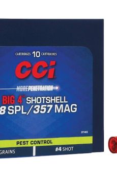 In Stock: CCI Big 4 Shotshell 38 Special Ammo 84 Grain Lead Shot 200 rounds for sale