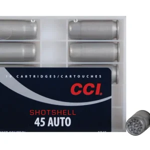 Shop CCI Shotshell 45 ACP Ammo 120 Grain Lead Shot 200 rounds for sale