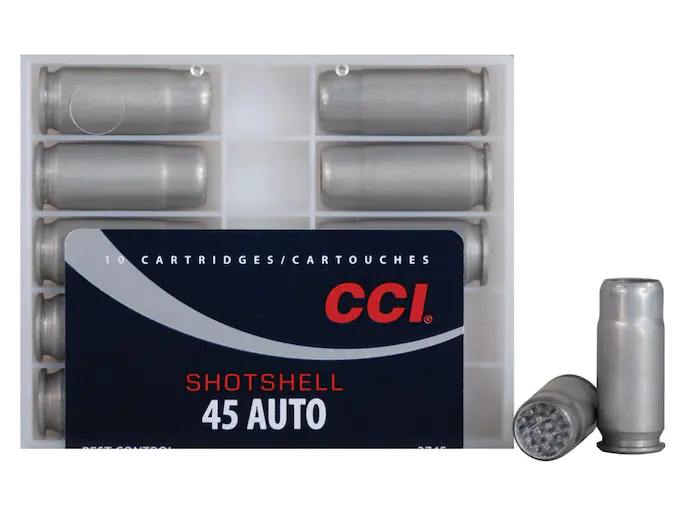 New CCI Shotshell 45 ACP Ammo 120 Grain Lead Shot 200 rounds for sale