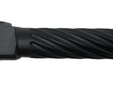 Fits Glock 17 9mm Match Golf Ball Dimpled Threaded Barrel in Black - Polymer 80 Gun shop