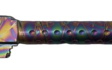 Fits Glock 17 9mm Match Golf Ball Dimpled Threaded Barrel in Python - Polymer 80 Gun shop