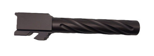 Fits Glock 17 9mm Match 5 Sided Flat Fluted Threaded Barrel in Chameleon - Polymer 80 Gun shop