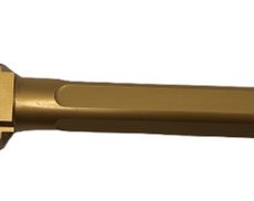 Fits Glock 17 9mm Match Thin Spiral Fluted Threaded Barrel  in Radio Active - Polymer 80 Gun shop