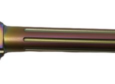 Fits Glock 19 9mm Match Thin Spiral Fluted Barrel Threaded in Chameleon - Polymer 80 Gun shop