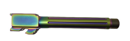 Fits Glock 19 9mm Match Straight Fluted Barrel in Radio Active - Polymer 80 Gun shop