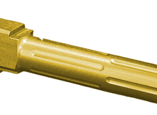 Fits Glock 19 9mm Match Titan 2 Series Barrel  in Gold - Polymer 80 Gun shop