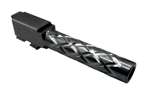 American Flag Logo Combat Armory barrel Fits Glock 19 9mm Match Grade Barrel - Polymer 80 Gun shop