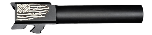Tattered Flag Logo Combat Armory barrel Fits Glock 19 New 9mm Match Grade Barrel Threaded - Polymer 80 Gun shop