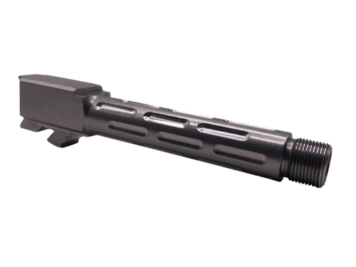 Fits Glock 19 9mm Ported Barrel in Gold - Polymer 80 Gun shop