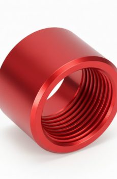 Thread Protector 1/2 x 28 (9mm & .357SIG Barrel) Thick Spiral in Naked - Polymer 80 Gun shop