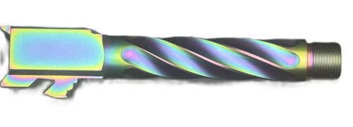 Fits Glock 19 9mm Morse Code Barrel in Python - Polymer 80 Gun shop