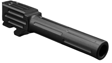 Fits Glock 19 9mm Match Titan 4 Series Threaded Barrel in Black - Polymer 80 Gun shop