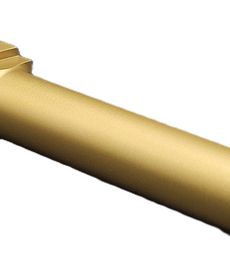 Fits Glock 19 9mm Match Honeycomb Threaded Barrel in Gold - Polymer 80 Gun shop