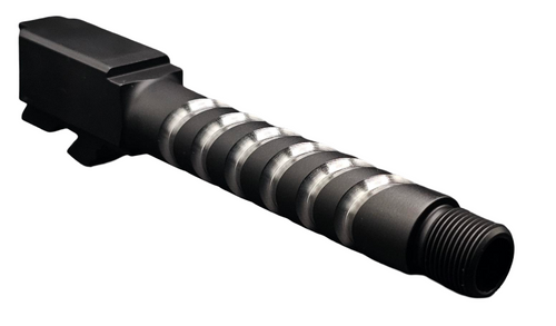 Fits Glock 19 9mm Match Coil Barrel Threaded Naked Stainless Steel - Polymer 80 Gun shop