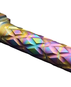 Fits Glock 19 9mm Match Diamond Weave Fluted Barrel in Python - Polymer 80 Gun shop