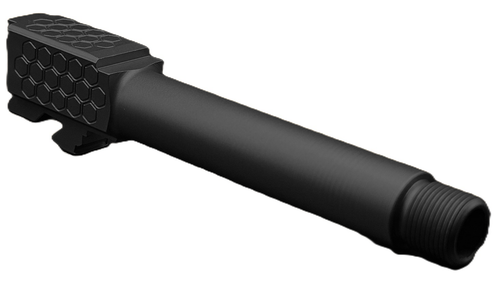 Fits Glock 19 9mm Match Arrow Barrel Threaded in Black - Polymer 80 Gun shop
