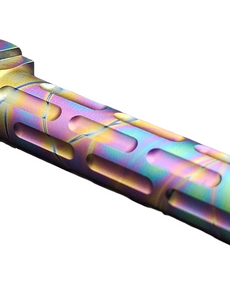 Fits Glock 19 9mm Match Diamond Weave Threaded Barrel in Python - Polymer 80 Gun shop