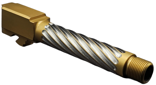 Fits Glock 19 9mm Match Coil Barrel Threaded in Black - Polymer 80 Gun shop