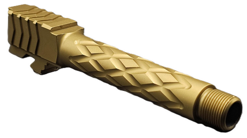 Fits Glock 19 9mm Match Titan 1 Series Barrel in Gold - Polymer 80 Gun shop