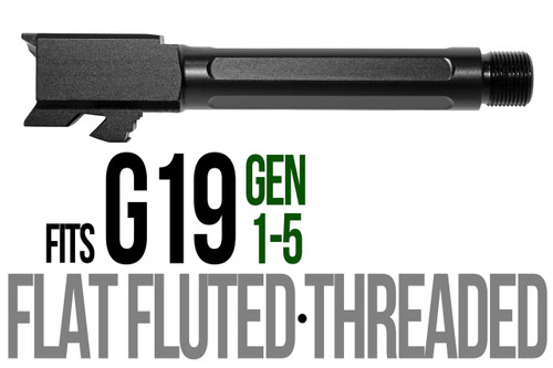 Fits Glock 19 New 9mm Match Grade Barrel In Copper - Polymer 80 Gun shop