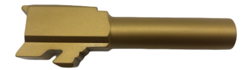 Fits Glock 19 9mm Match Chunky Spiral Fluted Threaded Barrel Naked Stainless Steel - Polymer 80 Gun shop