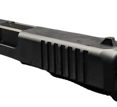 Slide Fits Glock 19 Gen3 Fully Assembled Tapered Nose In Gold Threaded - Polymer 80 Gun shop