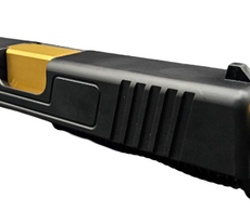 Slide Fits Glock 19 Gen3 Fully Assembled Radius in Gold - Polymer 80 Gun shop