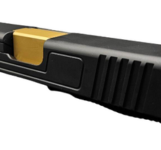 Slide Fits Glock 19 Gen3 Fully Assembled Radius in Black Nitride Threaded - Polymer 80 Gun shop