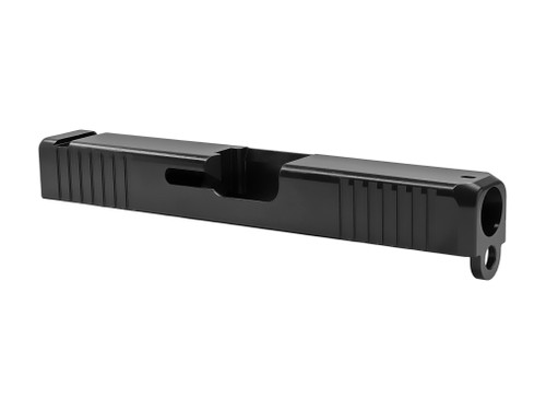 Slide Fits Glock 19 Gen3 Fully Assembled Rounded Edges Tapered Nose Black Nitride - Polymer 80 Gun shop