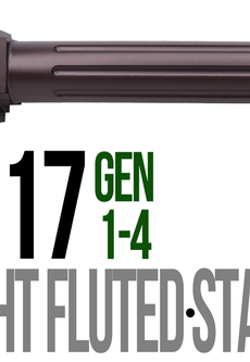 Fits Glock 17 9mm Match Straight Fluted Barrel Threaded in Plum - Polymer 80 Gun shop