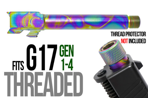 Fits Glock 17 9mm Match Barrel in Python - Polymer 80 Gun shop