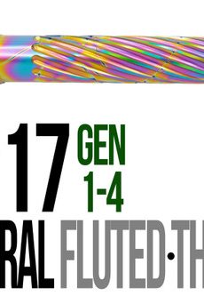 Fits Glock 17 9mm Match Thin Spiral Fluted Barrel in Python - Polymer 80 Gun shop