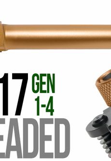 U.S Army Logo Star Combat Armory barrel Fits Glock 19 New 9mm Match Grade Barrel Threaded - Polymer 80 Gun shop