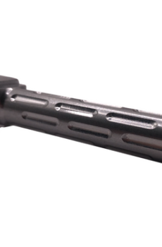 Fits Glock 19 9mm Morse Code Threaded Barrel in Naked Stainless - Polymer 80 Gun shop