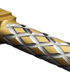 Fits Glock 19 9mm Match Coil Barrel 2 Tone in Gold - Polymer 80 Gun shop