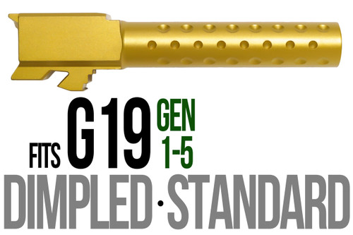 Fits Glock 17 9mm Flush Fit Barrel in Dark Earth - Polymer 80 Gun shop