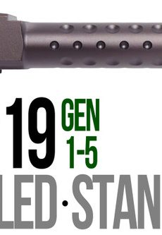 Fits Glock 17  9mm Match Barrel in Plum - Polymer 80 Gun shop