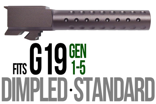 Fits Glock 17 9mm Match Barrel in Plum - Polymer 80 Gun shop