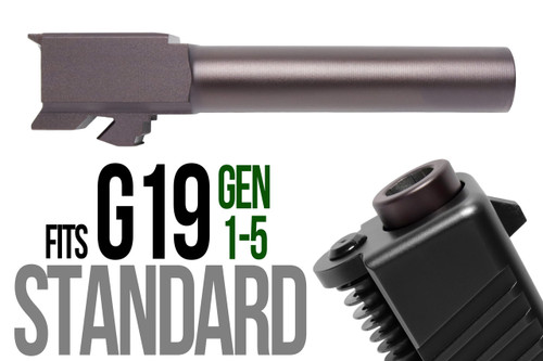 Fits Glock 19 9mm Flush Fit Barrel - Polymer 80 Gun shop