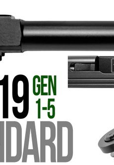 U.S Army Logo Star Combat Armory barrel Fits Glock 19 9mm Flush Fit Barrel - Polymer 80 Gun shop