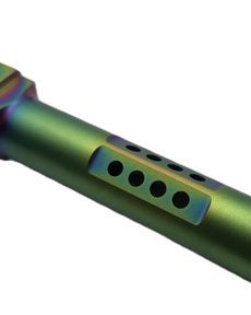 Fits Glock 17 9mm Match Thin Spiral Fluted Threaded Barrel  in Black - Polymer 80 Gun shop